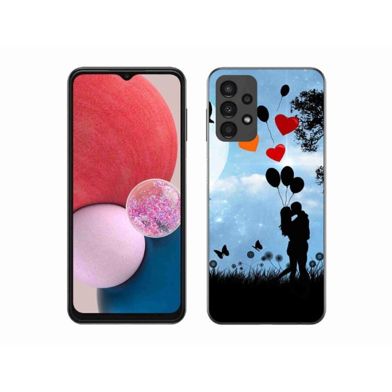 Gél tok mmCase mobil Samsung Galaxy A13 4G - szerelmes pár