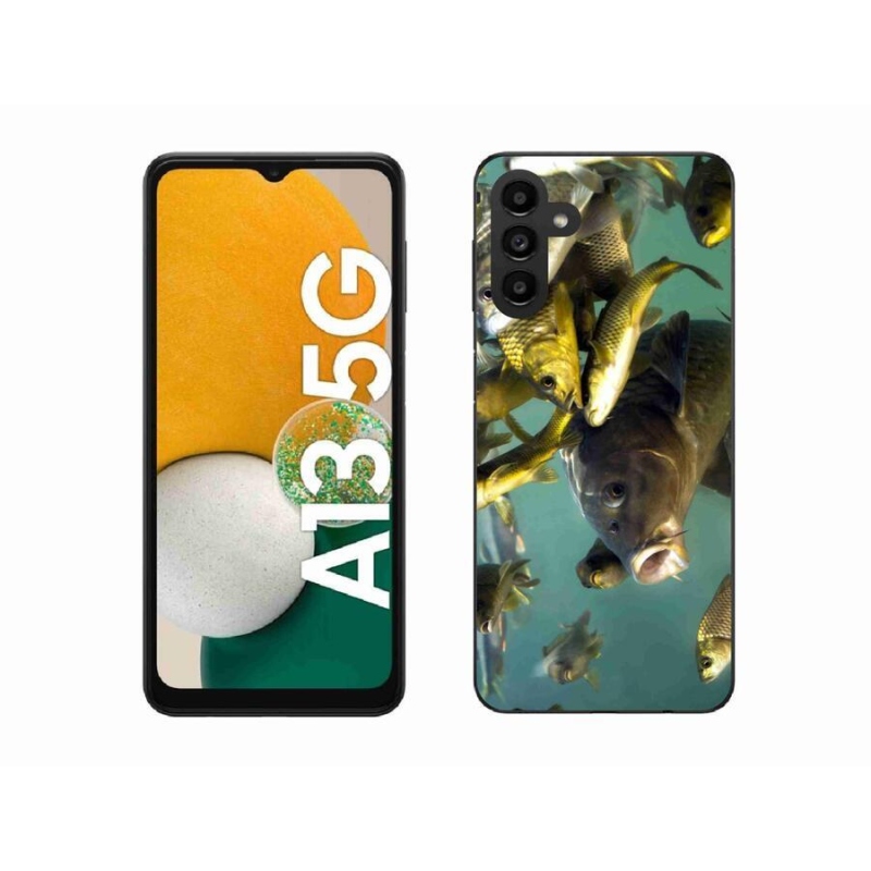 Gél tok mmCase a mobil Samsung Galaxy A13 5G - halak iskolája számára