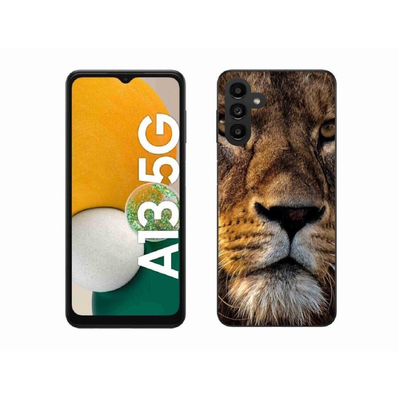 Gél tok mmCase a Samsung Galaxy A13 5G készülékhez - oroszlán