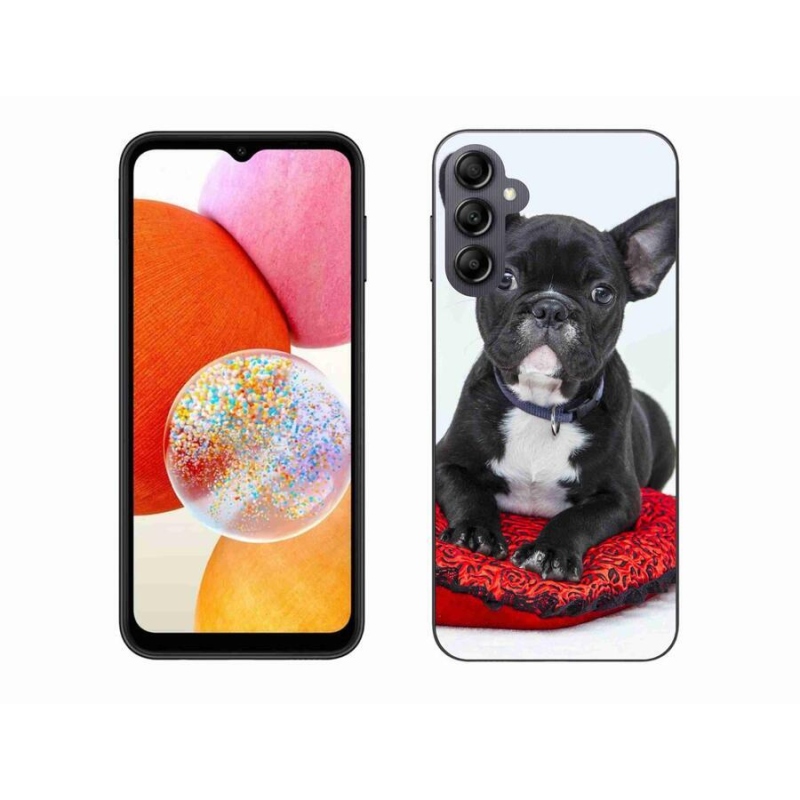 Gél tok mmCase a Samsung Galaxy A14 4G/5G készülékhez - bulldog