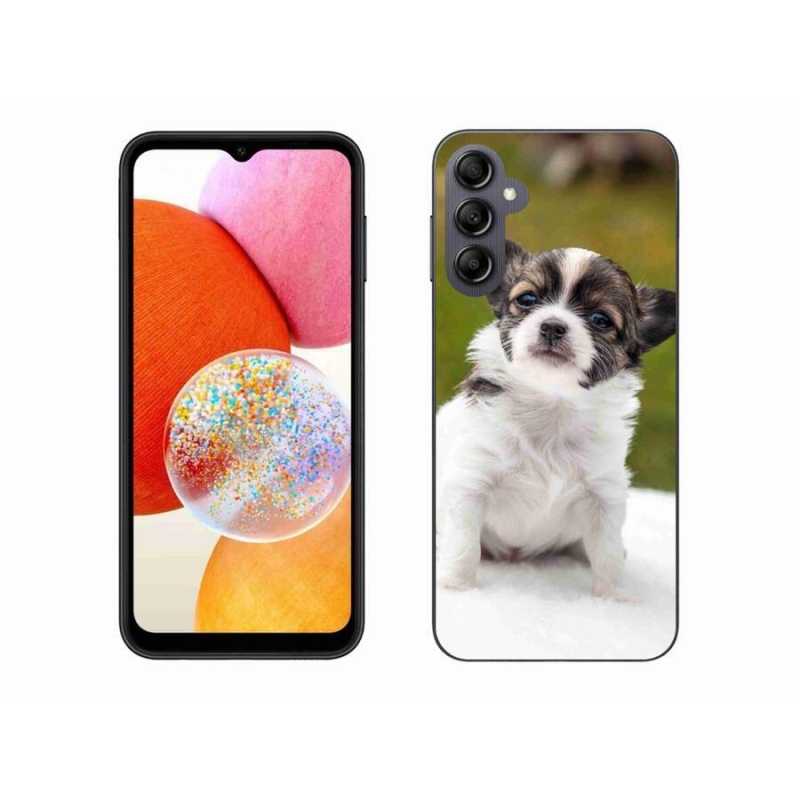 Gél tok mmCase a Samsung Galaxy A14 4G/5G készülékhez - chihuahua 4