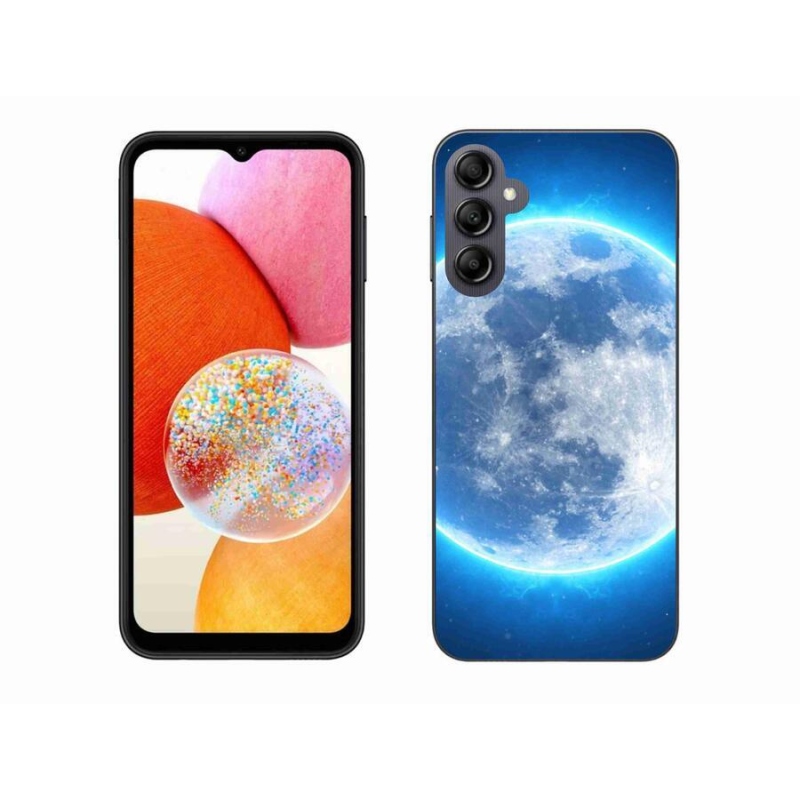Gél tok mmCase a Samsung Galaxy A14 4G/5G készülékhez - földgömb - gömb alakú