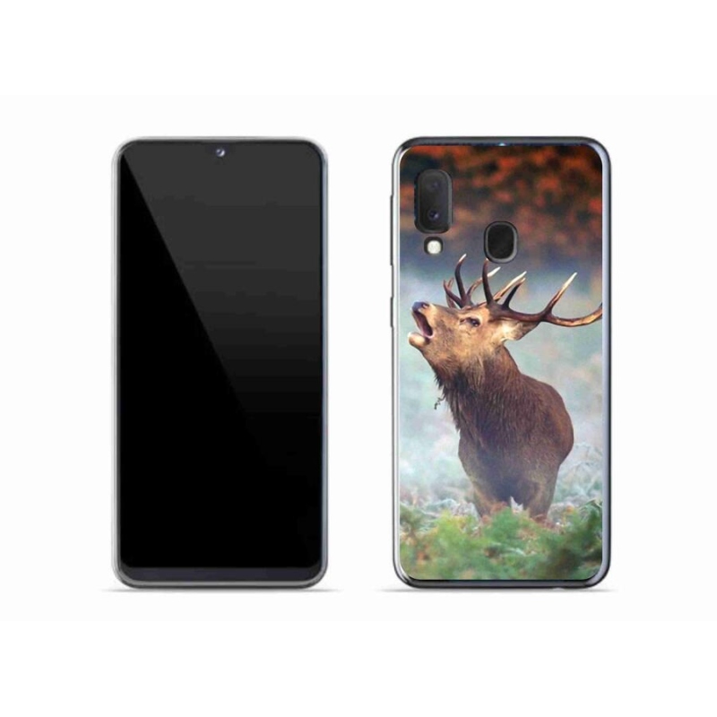 Gél tok mmCase a Samsung Galaxy A20e készülékhez - szarvas 2
