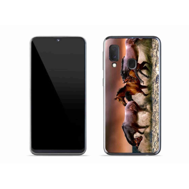 Gél tok mmCase a mobil Samsung Galaxy A20e - lovak 1