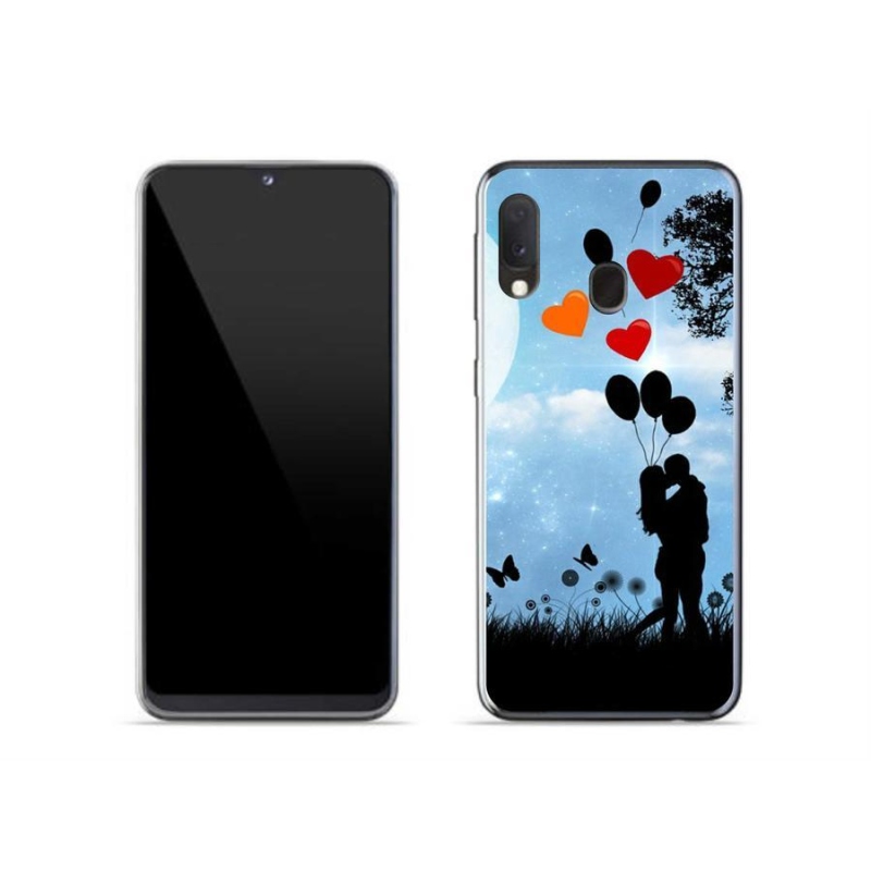 Gél tok mmCase mobiltelefonhoz Samsung Galaxy A20e - szerelmes pár