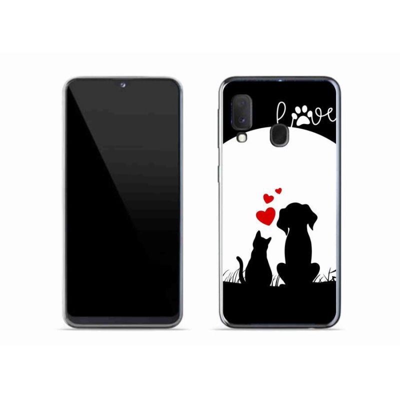 Gél tok mmCase a Samsung Galaxy A20e készülékhez - állatszerelem