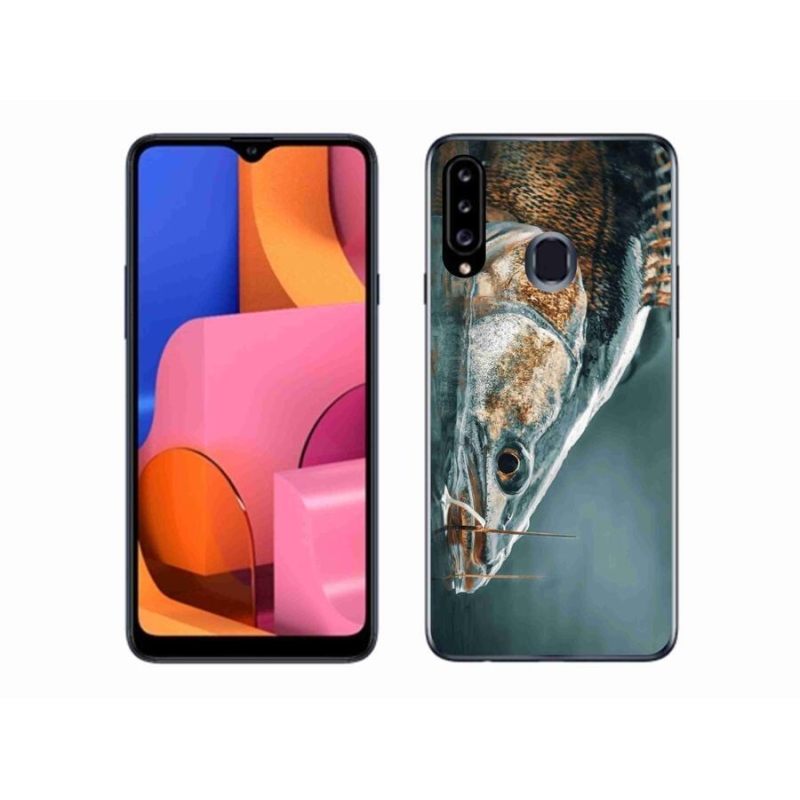 Gél tok mmCase a Samsung Galaxy A20s készülékhez - ananász
