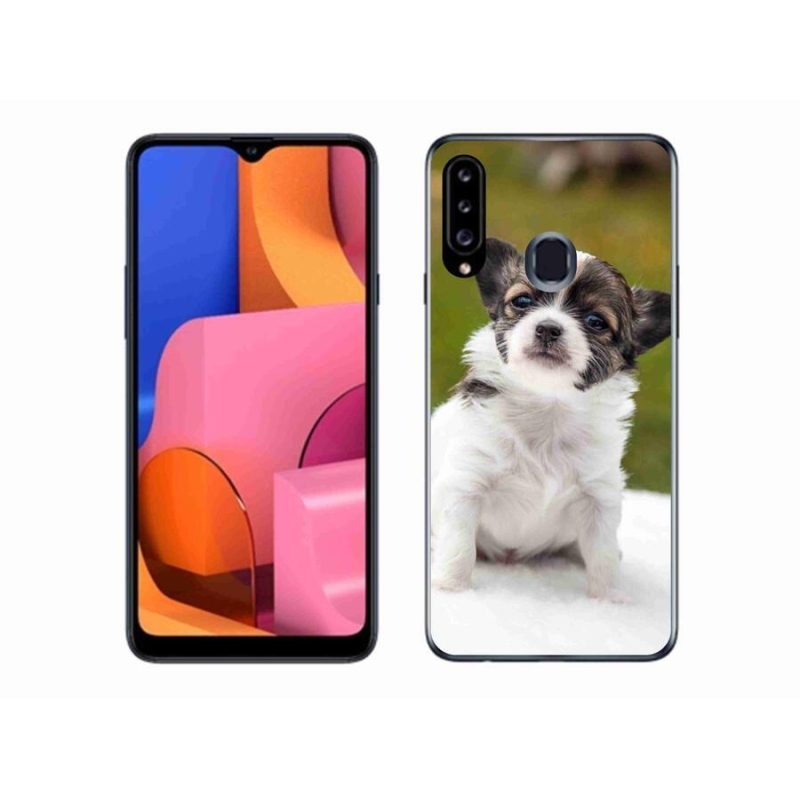 Gél tok mmCase mobil Samsung Galaxy A20s - chihuahua 4