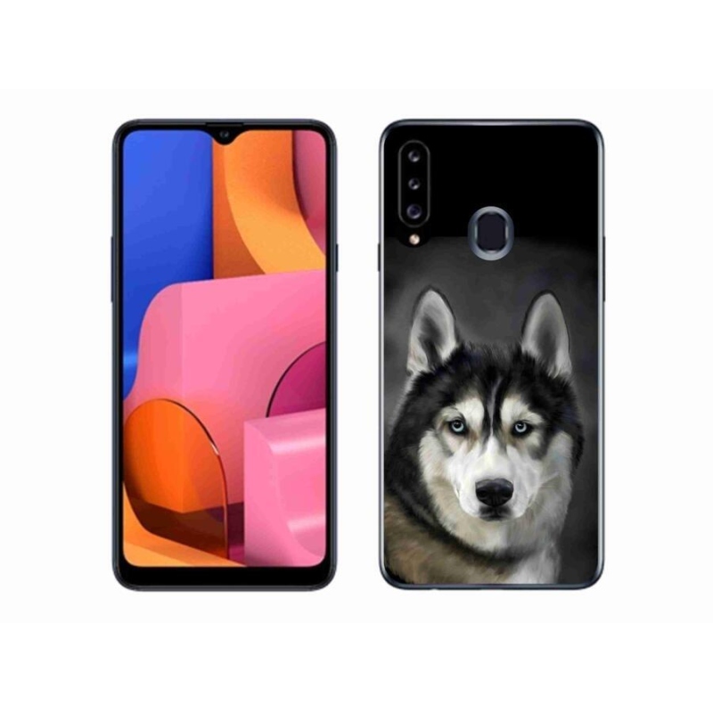 Gél tok mmCase Samsung Galaxy A20s készülékhez - husky