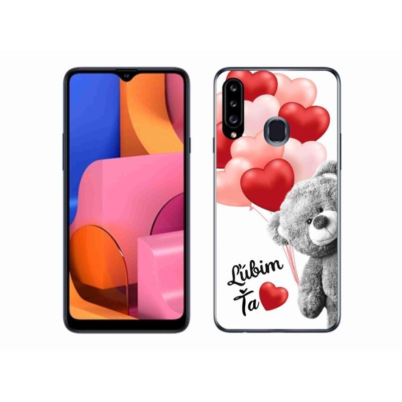 Gél tok mmCase Samsung Galaxy A20s készülékhez - I love you en