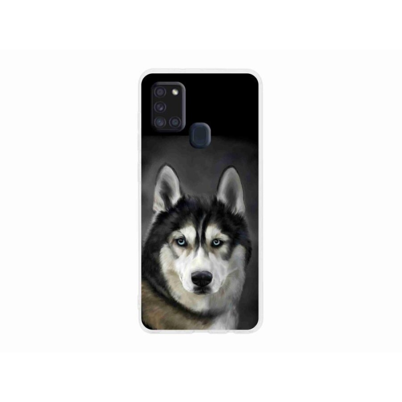Gél tok mmCase Samsung Galaxy A21s készülékhez - husky