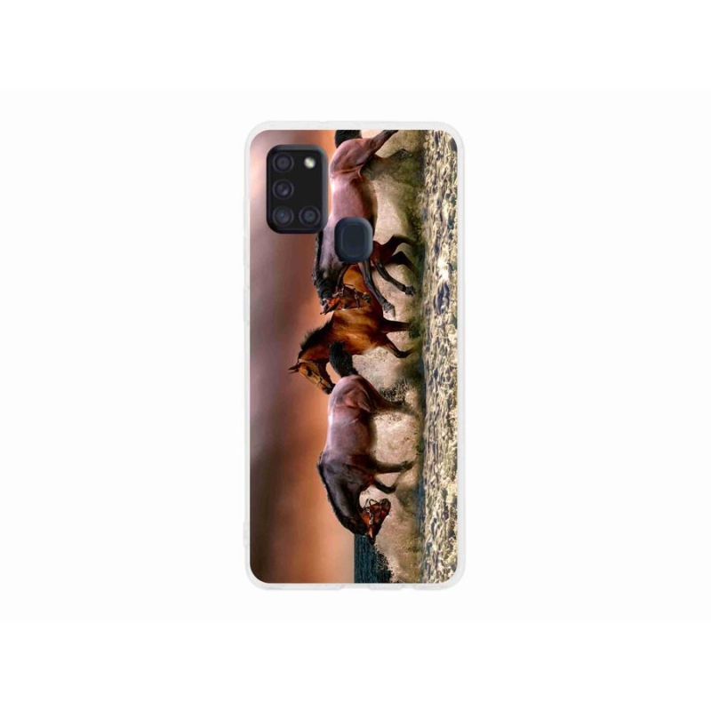 Gél tok mmCase a mobil Samsung Galaxy A21s - lovak 1