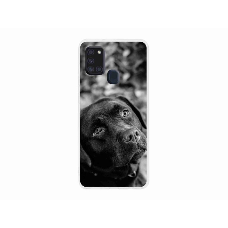 Gél tok mmCase a Samsung Galaxy A21s készülékhez - labrador színű