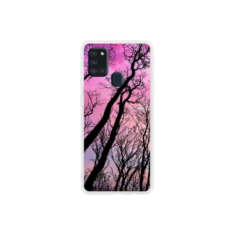 Gél tok mmCase Samsung Galaxy A21s készülékhez - kidőlt fák