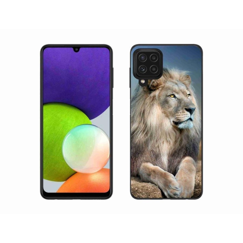 Gél tok mmCase a Samsung Galaxy A22 4G készülékhez - Lion 1