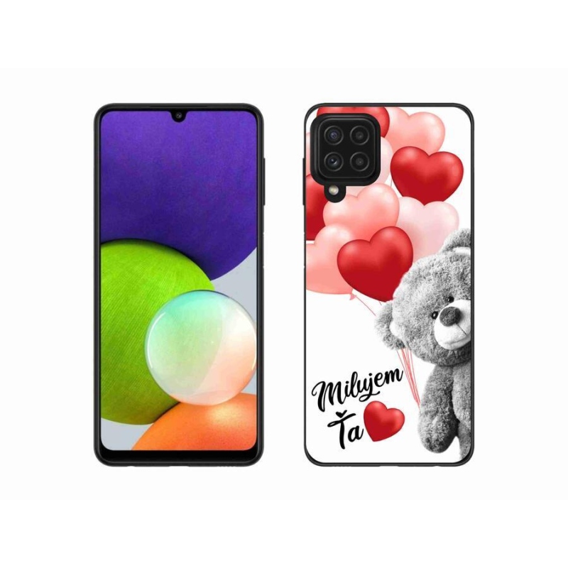Gél tok mmCase a Samsung Galaxy A22 4G készülékhez - I love you