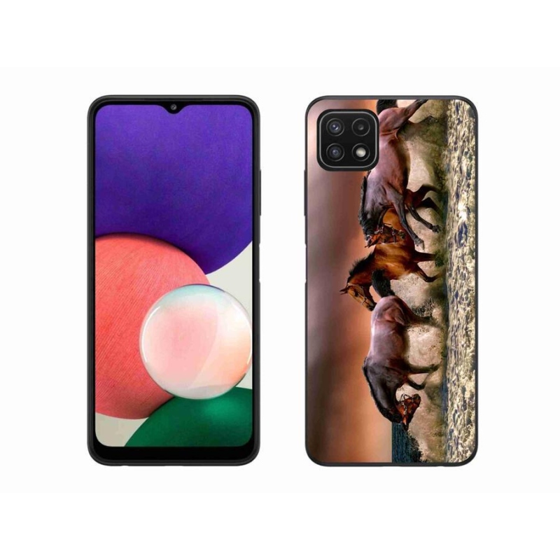Gél tok mmCase a mobil Samsung Galaxy A22 5G - lovak 1