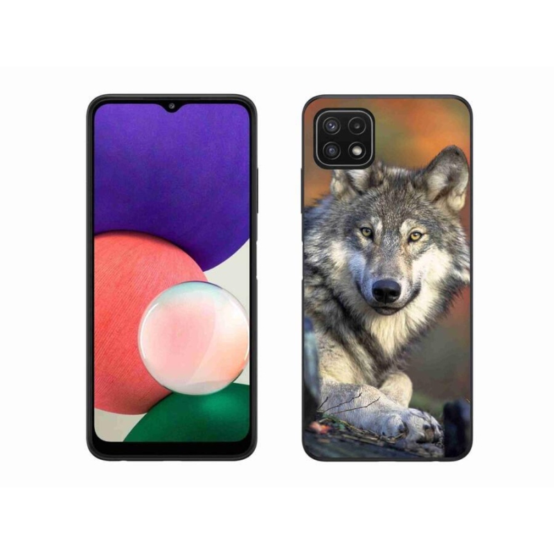 Gél tok mmCase a Samsung Galaxy A22 5G készülékhez - farkas
