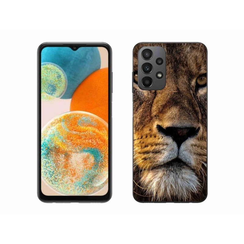 Gél tok mmCase a Samsung Galaxy A23 4G/5G készülékhez - oroszlán