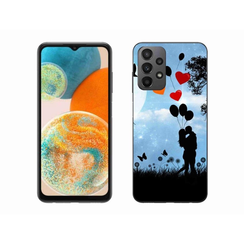 Gél tok mmCase a Samsung Galaxy A23 4G/5G készülékhez - szerelmes pár
