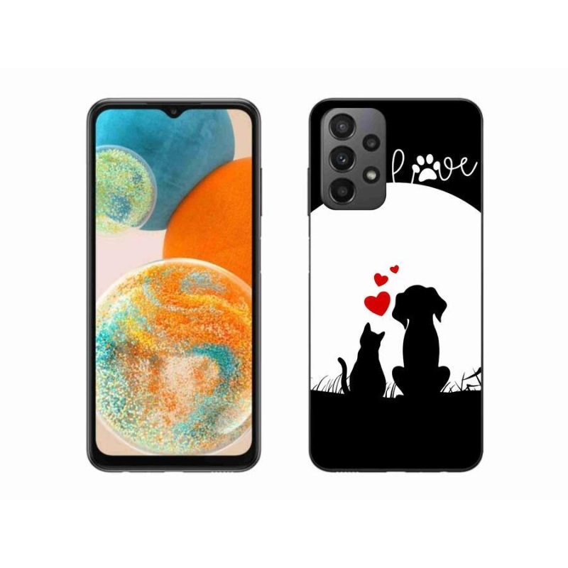 Gél tok mmCase a Samsung Galaxy A23 4G/5G készülékhez - állatszerelem