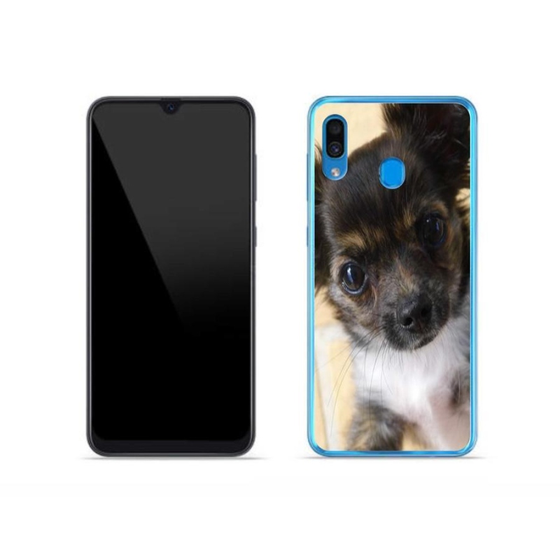 Gél tok mmCase mobiltelefonhoz Samsung Galaxy A30 - chihuahua 2