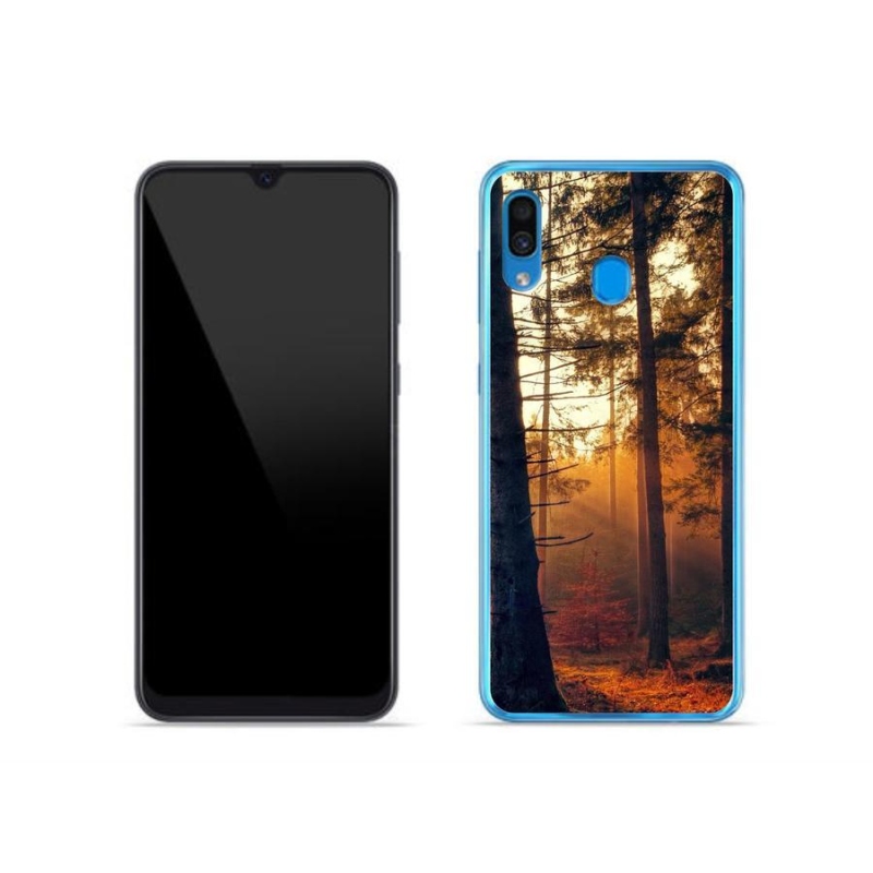 Gél tok mmCase Samsung Galaxy A30 készülékhez - erdő