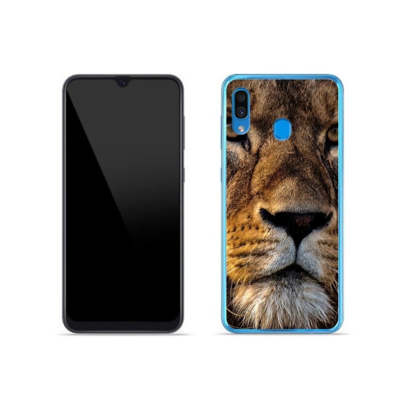 Gél tok mmCase Samsung Galaxy A30 készülékhez - oroszlán