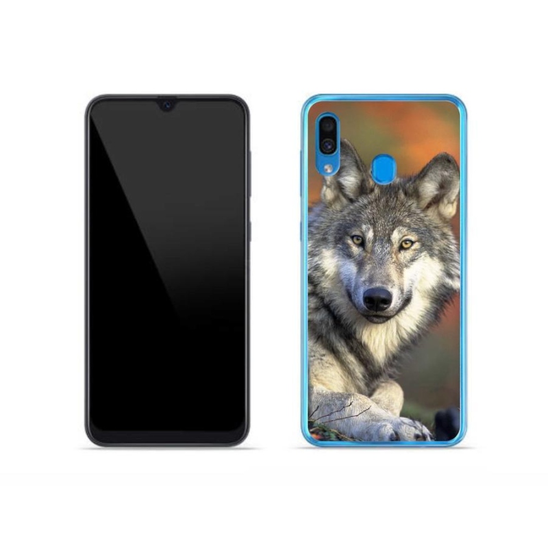 Gél tok mmCase a Samsung Galaxy A30 készülékhez - farkas