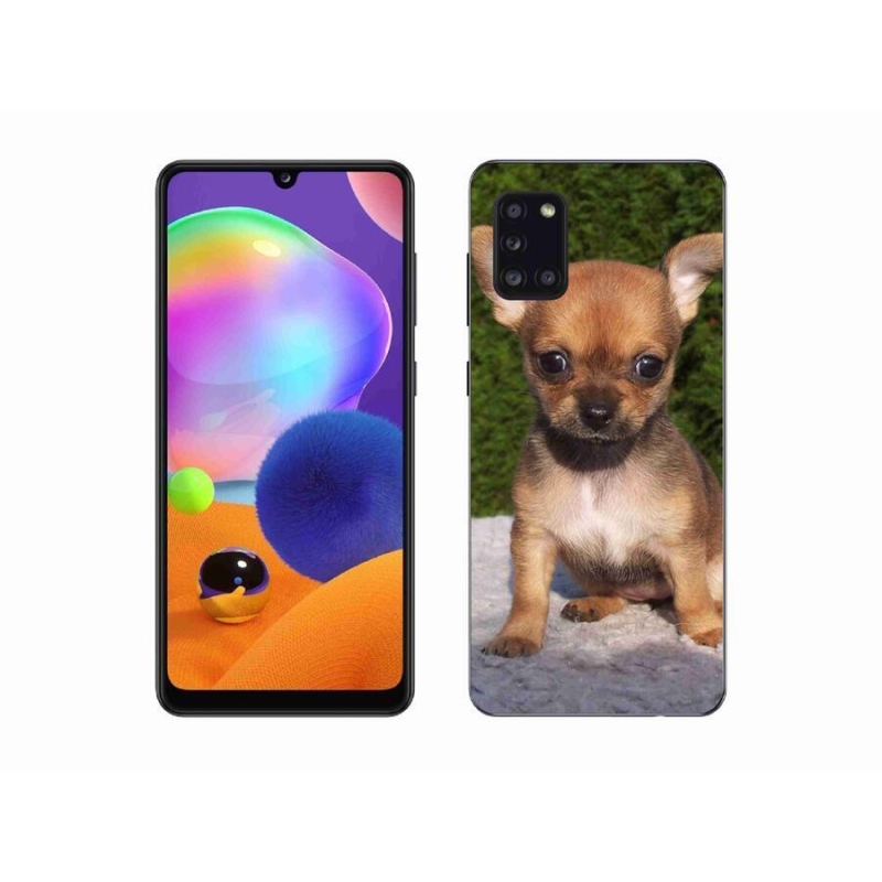 Gél tok mmCase mobil Samsung Galaxy A31 - chihuahua 3