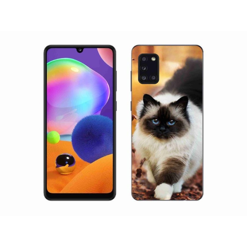 Gél tok mmCase mobiltelefonhoz Samsung Galaxy A31 - cat 1