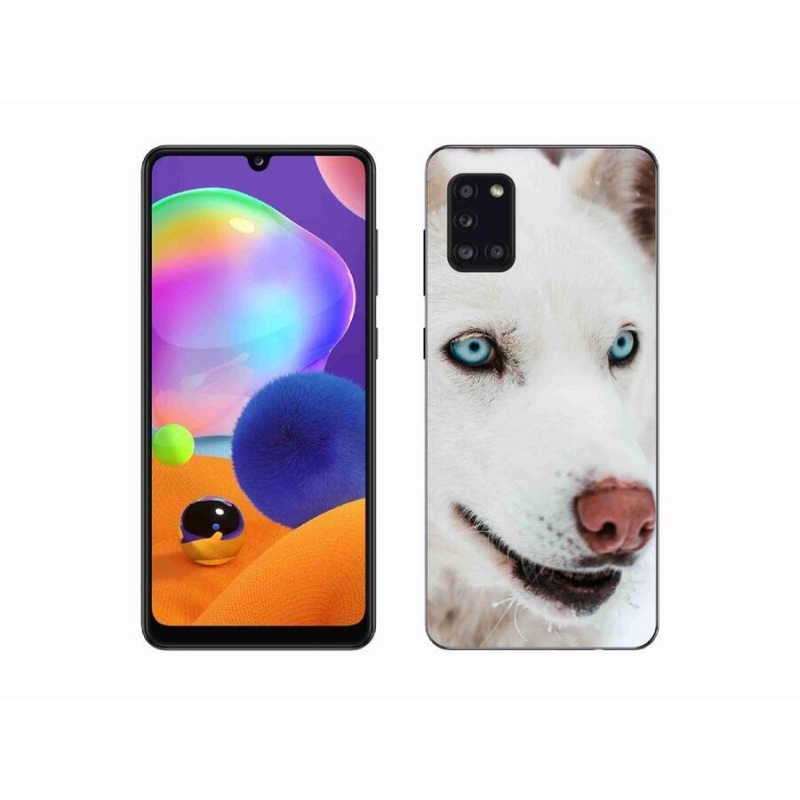 Gél tok mmCase a Samsung Galaxy A31 készülékhez - kutyaszemmel nézve