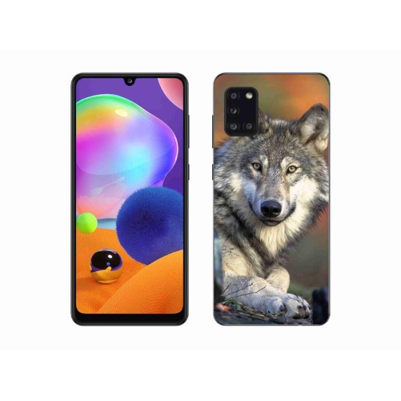 Gél tok mmCase a Samsung Galaxy A31 készülékhez - farkas