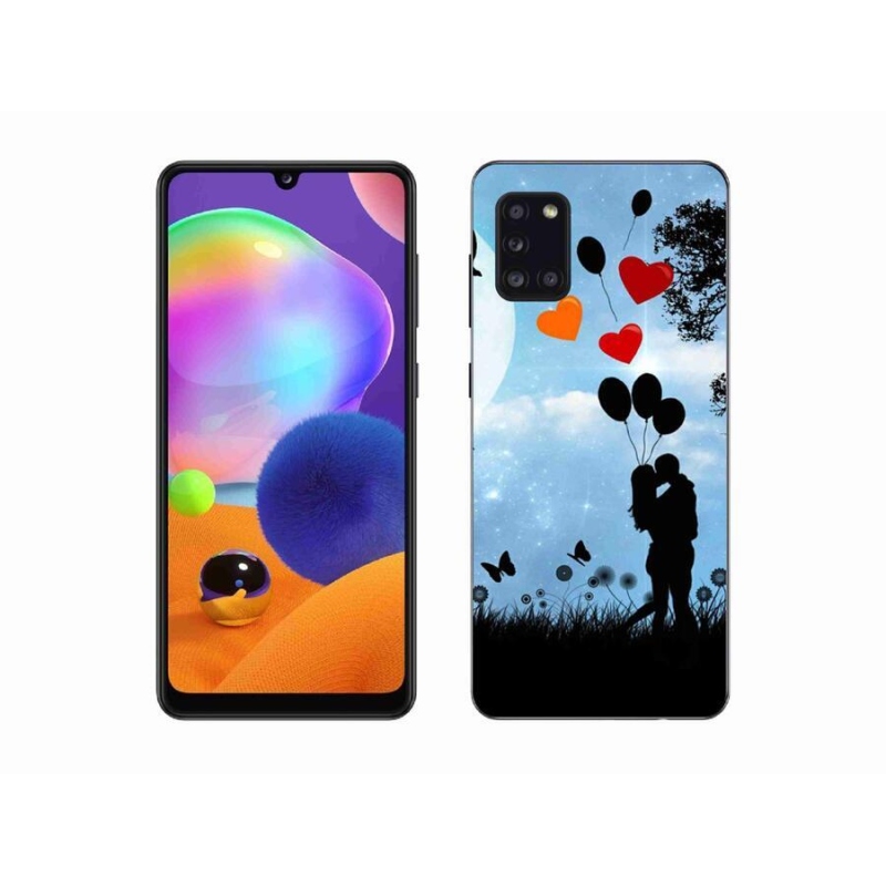 Gél tok mmCase mobiltelefonhoz Samsung Galaxy A31 - szerelmes pár