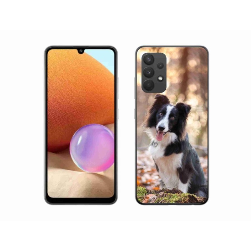 Gél tok mmCase Samsung Galaxy A32 4G - border colie 1
