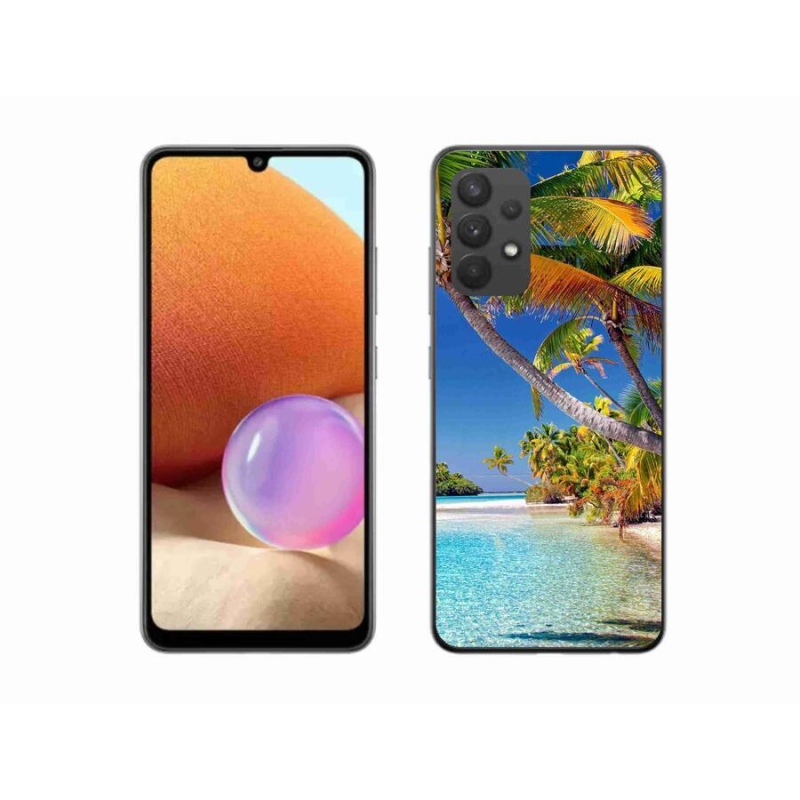 Gél tok mmCase Samsung Galaxy A32 4G - tengerparti zselés tok mmCase Samsung Galaxy A32 4G-hez