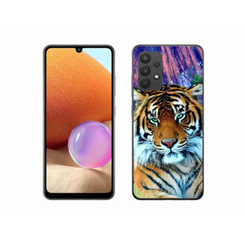 Gél tok mmCase a Samsung Galaxy A32 4G készülékhez - tigris