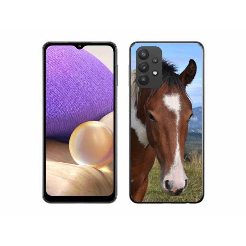 Gél tok mmCase Samsung Galaxy A32 5G - barna ló