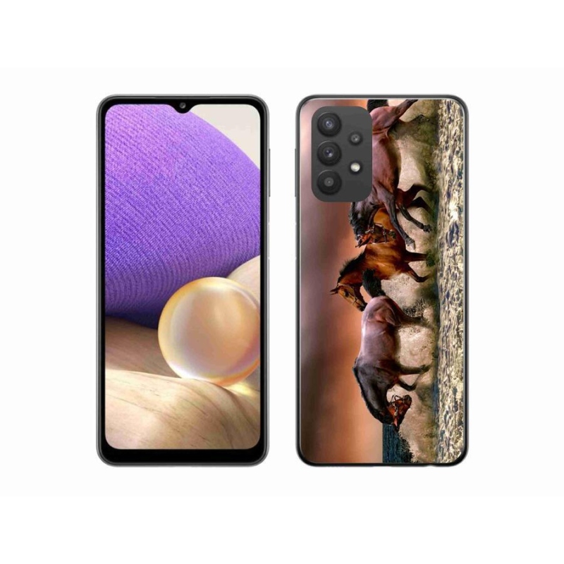Gél tok mmCase mobiltelefonhoz Samsung Galaxy A32 5G - lovak 1