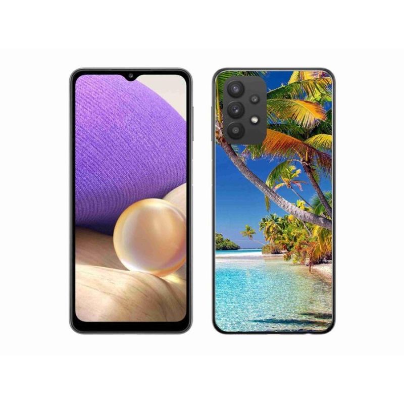 Gél tok mmCase Samsung Galaxy A32 5G - tengerparti zselés tok mmCase Samsung Galaxy A32 5G-hez