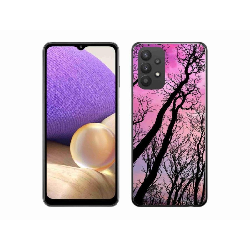 Gél tok mmCase a Samsung Galaxy A32 5G készülékhez - kidőlt fák