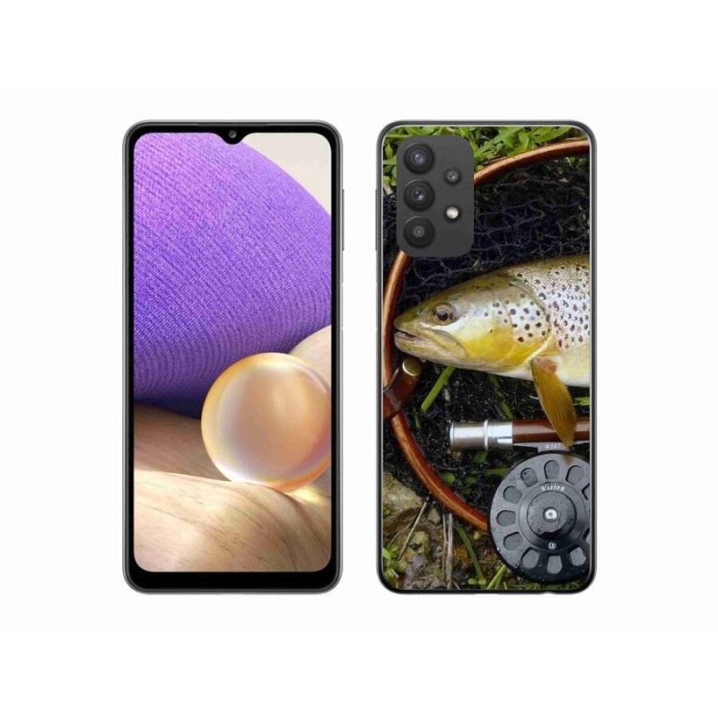 Gél tok mmCase a Samsung Galaxy A32 5G készülékhez - pisztráng 2
