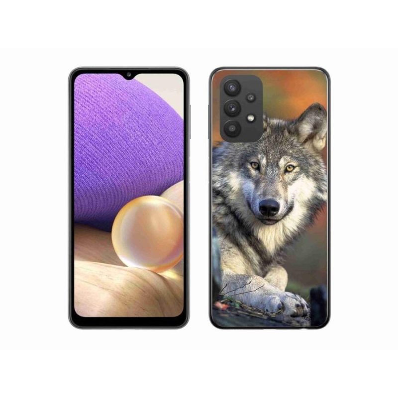 Gél tok mmCase Samsung Galaxy A32 5G - farkas