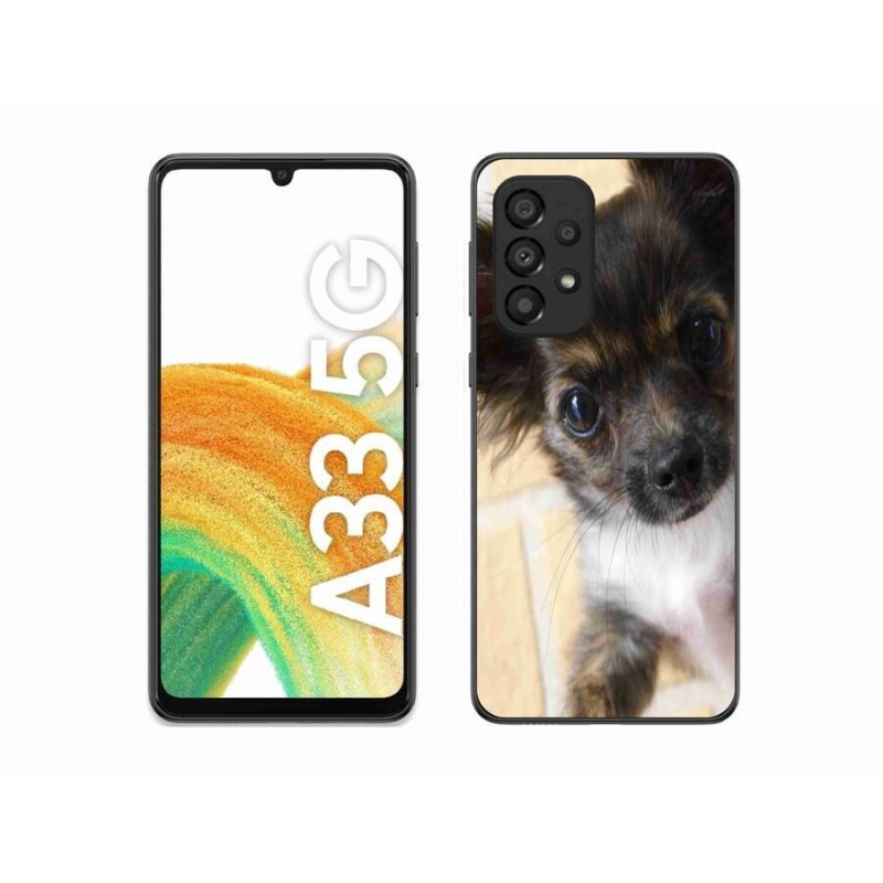 Gél tok mmCase mobil Samsung Galaxy A33 5G - chihuahua 2