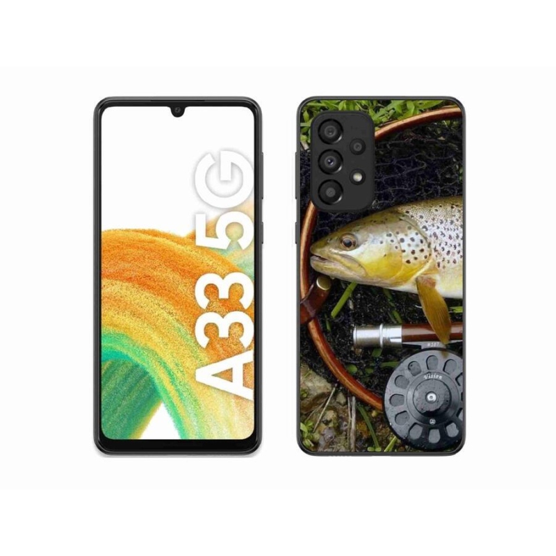 Gél tok mmCase a Samsung Galaxy A33 5G készülékhez - trout 2