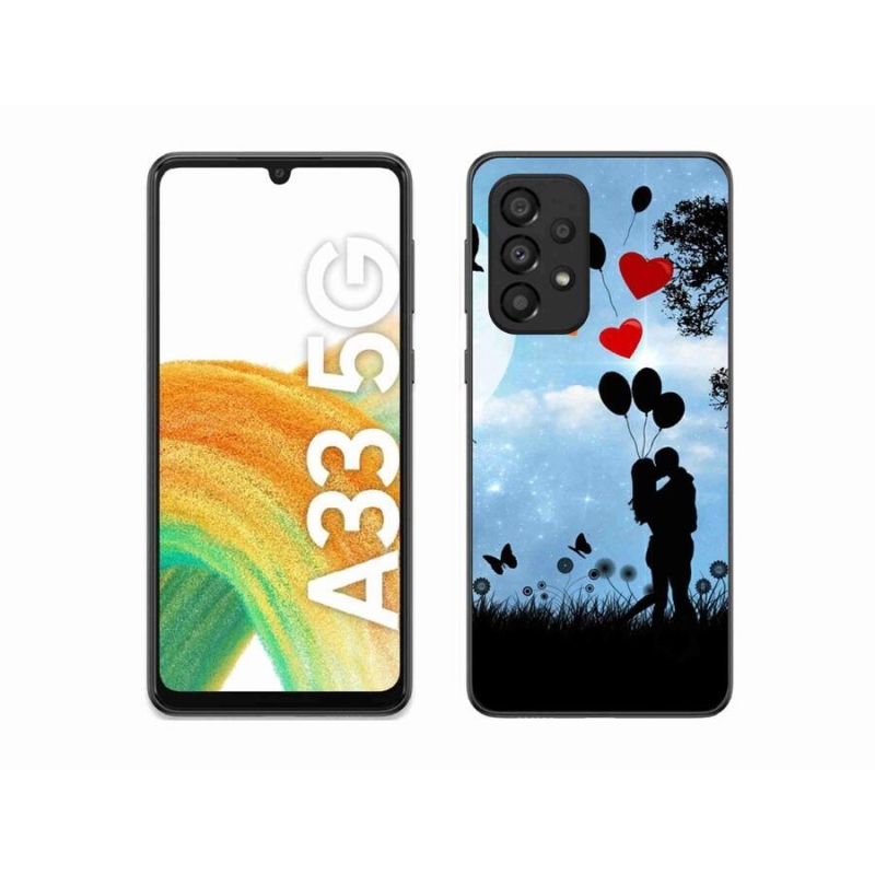 Gél tok mmCase Samsung Galaxy A33 5G - szerelmes pár