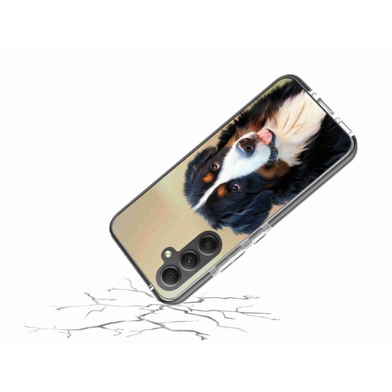 Gél tok mmCase Samsung Galaxy A34 5G - Berni hegyi kutya - Samsung Galaxy A34 5G - Berni hegyi kutya