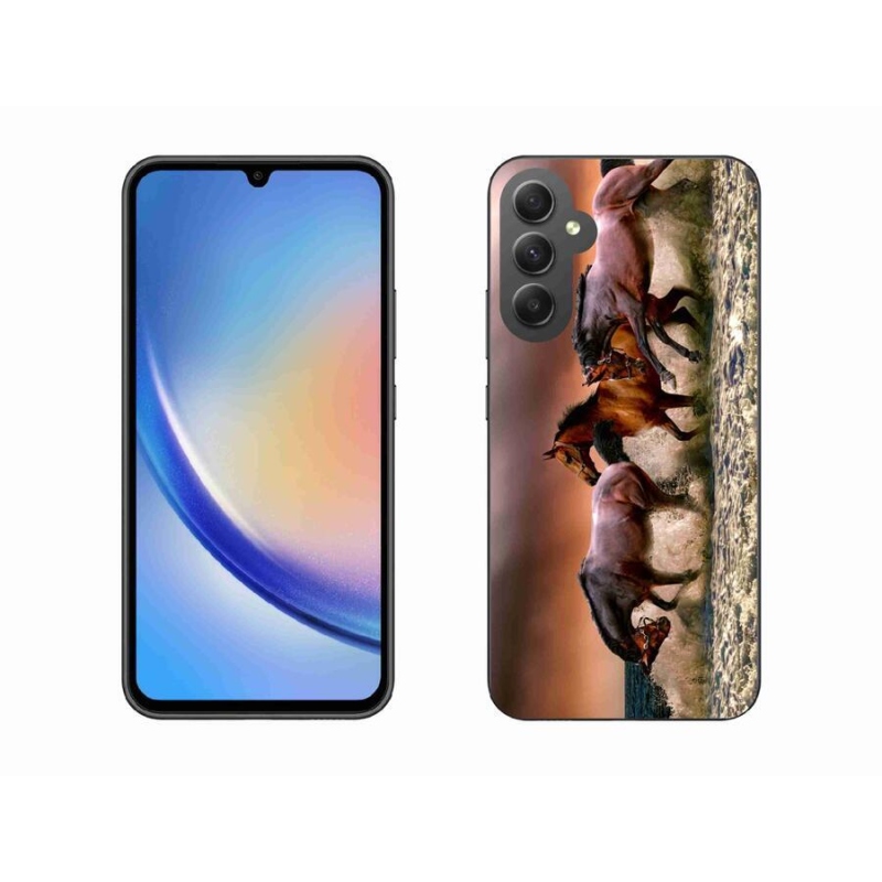Gél tok mmCase a mobil Samsung Galaxy A34 5G - lovak 1