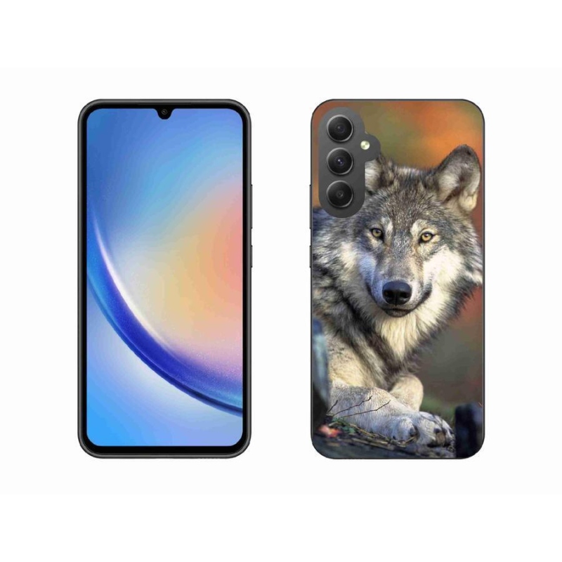Gél tok mmCase a Samsung Galaxy A34 5G készülékhez - farkas