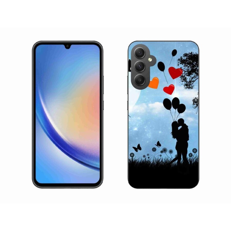 Gél tok mmCase Samsung Galaxy A34 5G - szerelmes pár